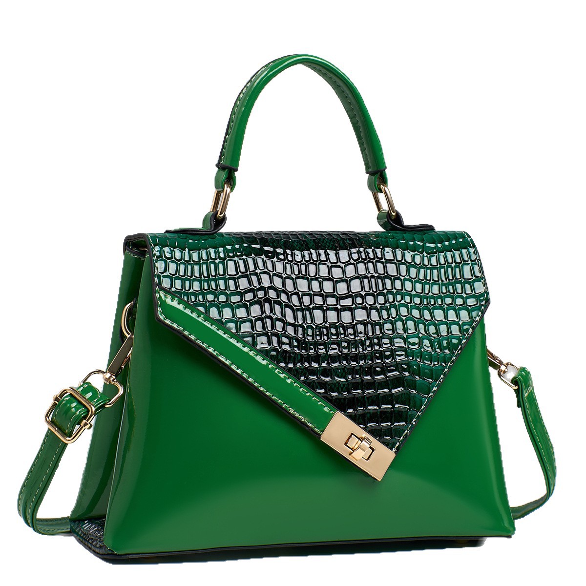 2025 primavera nuevo estilo bolso de mujer bolso grande europeo y americano bolso portátil de cuero suave de gran capacidad mensajero de un solo hombro bolso de mujer