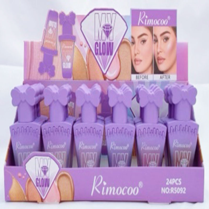 Rimocoo nuevo comercio exterior transfronterizo humectante agua lápiz labial líquido brillante blush líquido maquillaje al por mayor spot