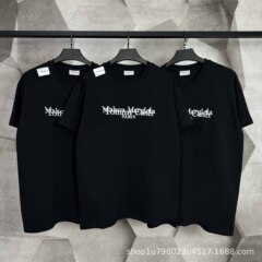 MM6マジラマ家楊冪同金Tommycash連名重ね刺繍tシャツMaison Margiela