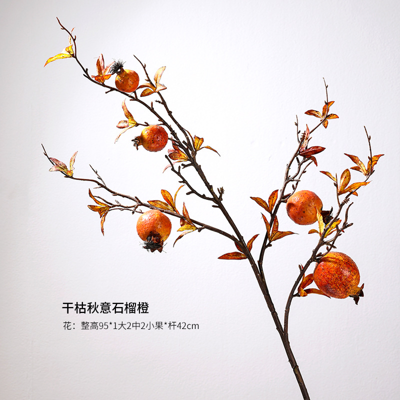 Florero de color de alta gama de lujo ligero, plato de fruta, combinación de color incorrecto, habitación modelo, decoración de mesa, decoración de flores, joyería de sala de exposición de invitados