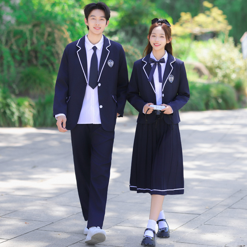 2025 Autumn Games Couple Outfits Small Suits Chorus College Style Student Class Uniforms Performance Clothes