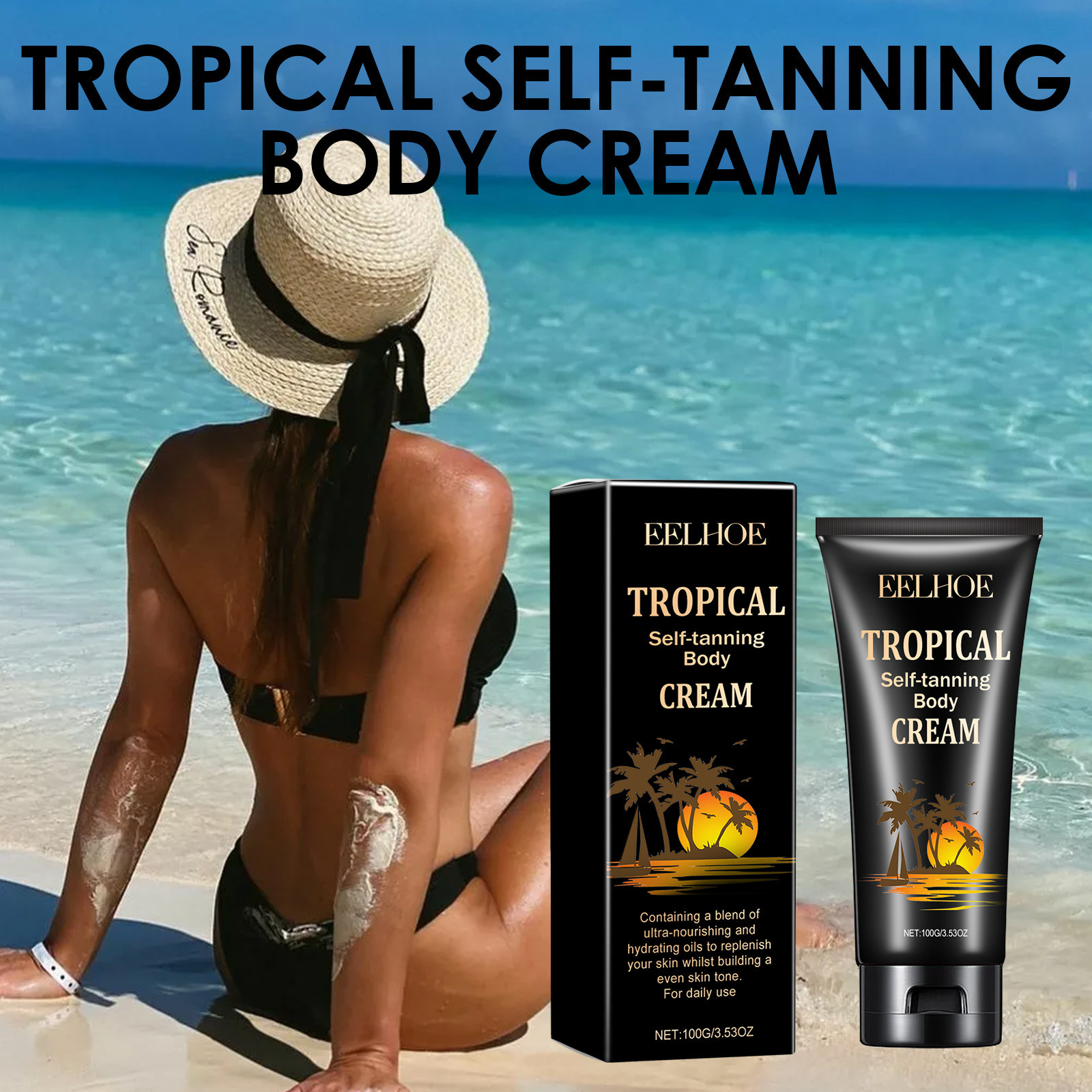 Creme hidratante tom trigo natural para uma pele bronzeada_voghion.com