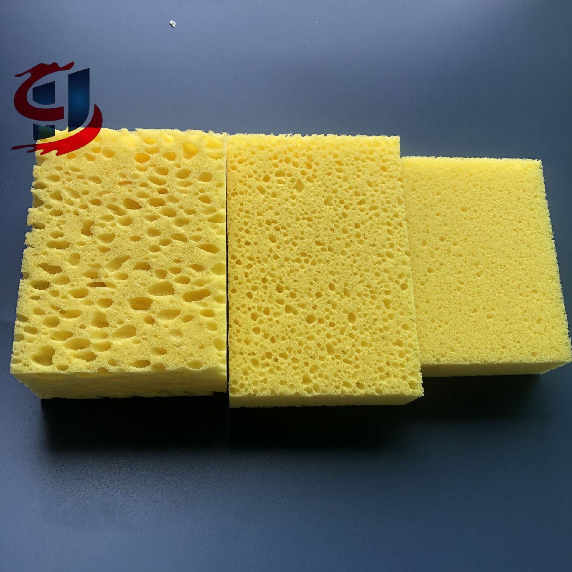 耐磨大中小孔陶瓷抛光打磨海绵蜂窝粗磨胚孔绵汽车打蜡洗车清洁绵
