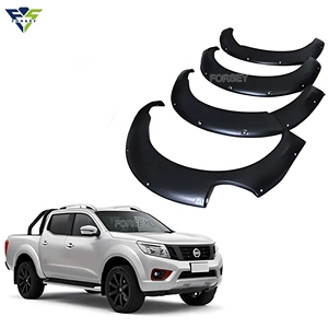 2015-2020 Nissan Navara üçün kuzov dəsti, cızılmaya qarşı palçıqqoruyucu, ştiftli təkər tağları