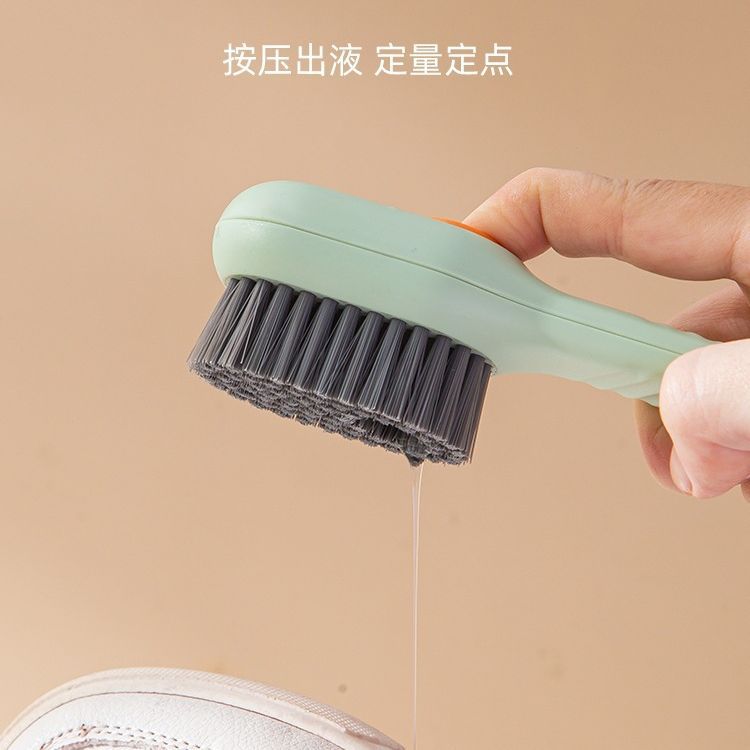 Cepillo para zapatos líquido Cepillo multifunción especial para zapatos de lavado profesional El cabello suave no daña los zapatos Cepillo de lavado de ropa para el hogar artefacto