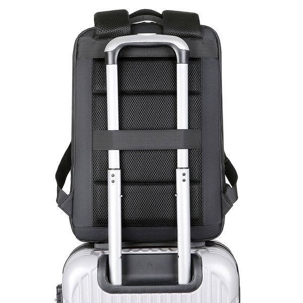 Capacious waterproof men's backpack for traveling