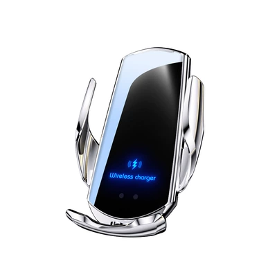 Car phone holder: Wireless Fast Charging Induction Opening