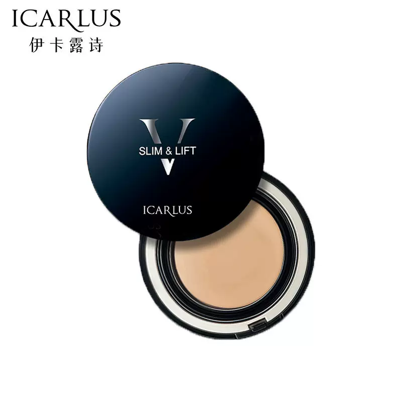 伊卡露诗彩妆光感无暇粉底膏控油遮瑕粉底液粉饼防水代发遮瑕力强