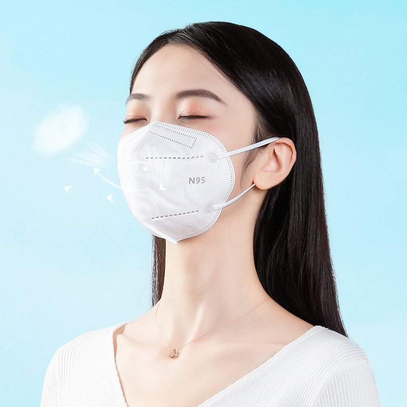 N95 使い捨て保護マスク子供と大人用独立包装耳掛け式 3D 立体防塵保護マスク|undefined