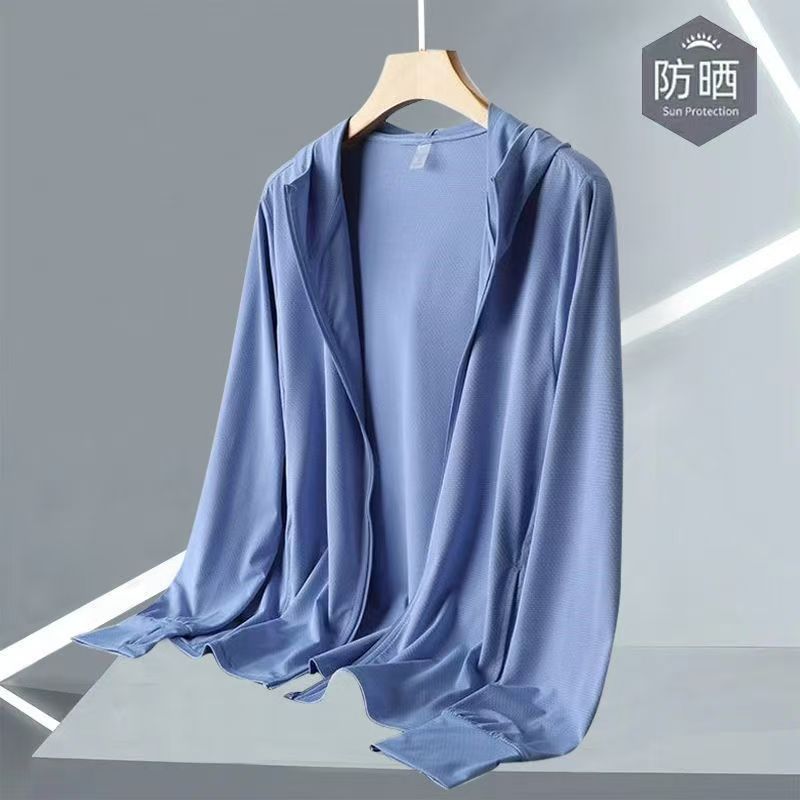 Fuente de fabricantes de ropa de protección solar para hombres al aire libre pescar ropa de protección solar de verano ligera y delgada abrigo solar transpirable