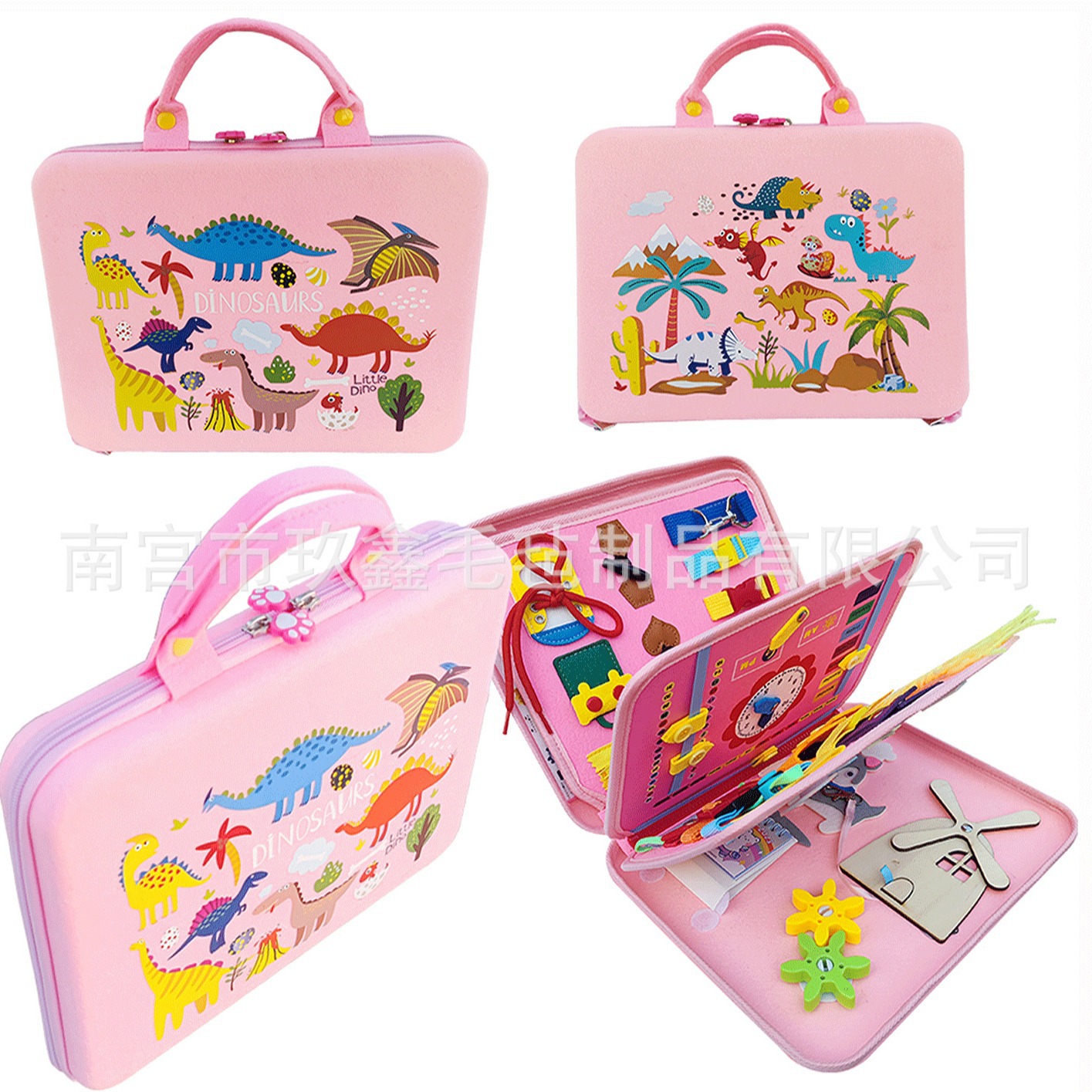 Bolsas de capacitación de felt transfronterizas en caja de felt board educación temprana bolsas de felt Amazon juguetes de venta caliente tablero de felt creativo