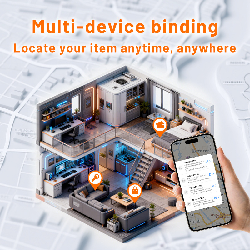 Mini Gps Tracker Vehicle-Mounted Waterproof Casing Battery-Powered Hidden Tracking Device Air Tag