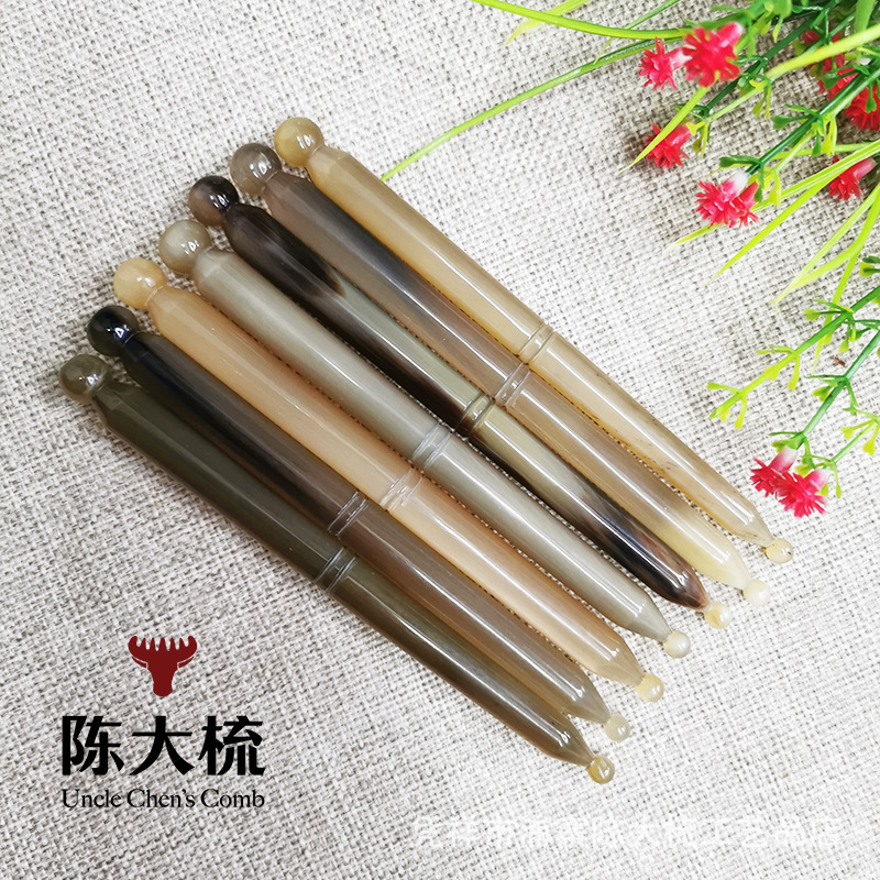 牛角点筆家庭用シンプルな双頭ペン|undefined