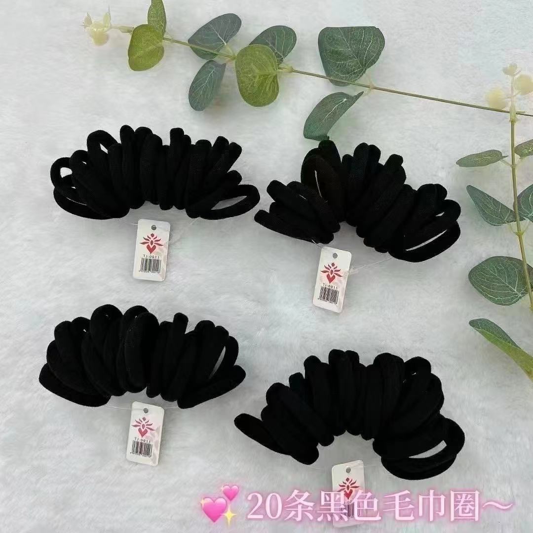 Gomas para el pelo coreanas – alta elasticidad, 8 unidades por pack, calidad económica