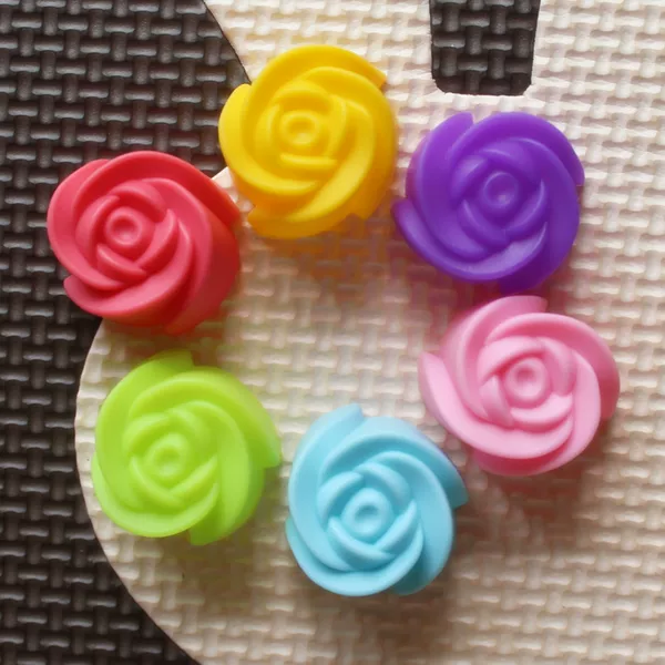 Factory Direct supply a variety of 3cm silicone mold rose orchid diy pudding mold jelly mold mold