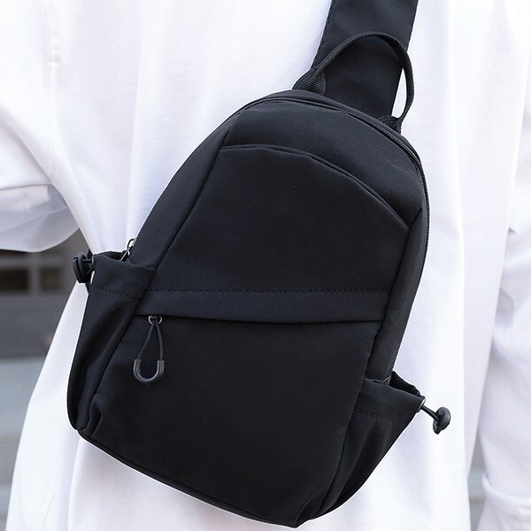 Men's Chest Bag Fashion All-match Neck Shoulder Crossbody Bag Multi-functional Sports Men's Bag Business Commuter Student Backpack Men's Chest Bag Fashion All-match Neck Shoulder Crossbody Bag Multi-functional Sports Men's Bag Business Commuter Student Backpack