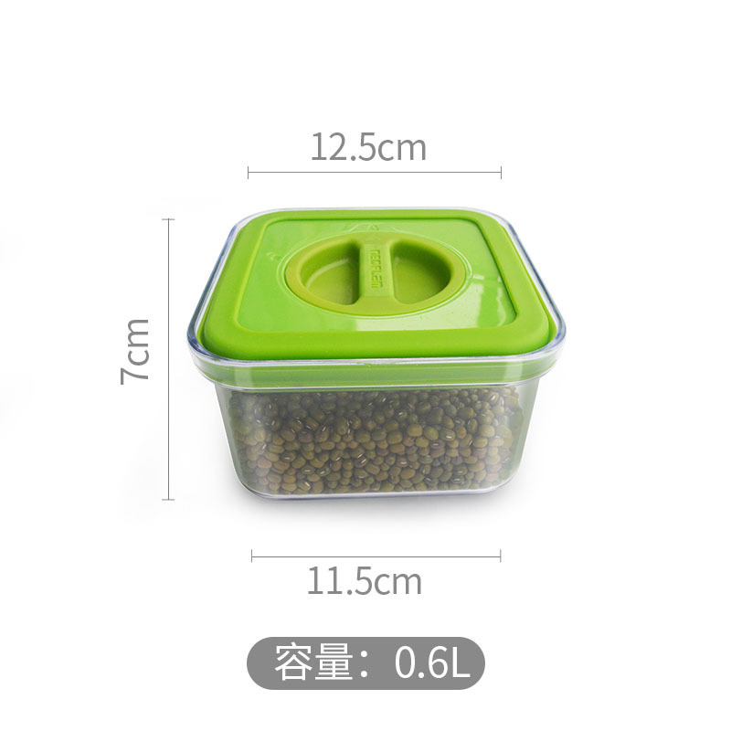 Neoflam五穀食品級キッチン貯蔵缶密封缶冷蔵庫収納プラスチック食品ボックス防湿缶|undefined