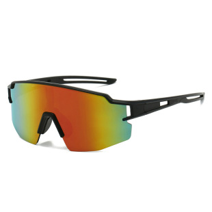 Cross-border large-frame myopia glasses sports cycling glasses European and American bicycle colorful wind sunglasses 8605 driving sunglasses