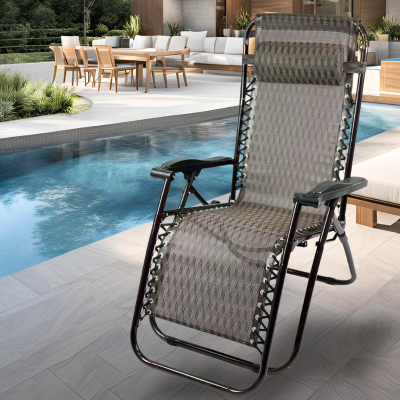 Recliner Stacking Lunch Break Office Nap Chair Lazy Person Reclining Balcony Home Leisure Elderly Chair