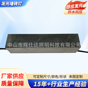 Manufacturers produce imitation stone light-emitting wall tile lamp LED wall tile lamp light-emitting wall tile residential road wall tile lamp