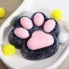 12cm big mac flocked cat claws [black pink]