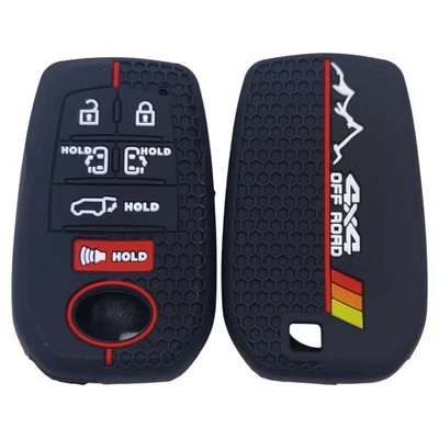 Static Rod/Key Bag Toyota Land Cruiser, Sequoia - black-6-buttons