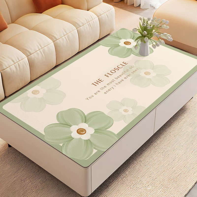 Double-sided waterproof table mat, table protection pillow, anti-scald