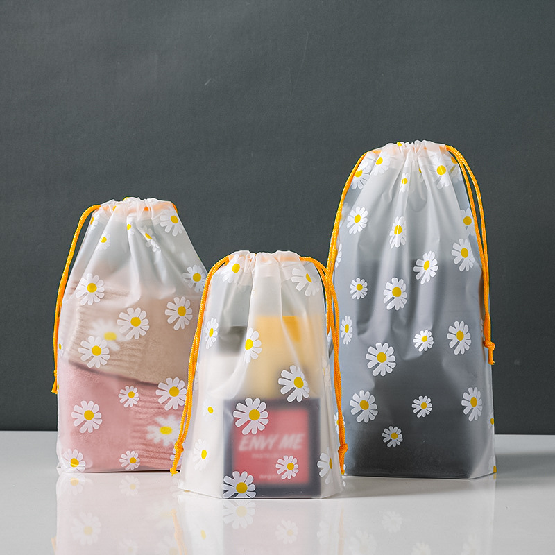 Unicornio helado bolsa de cordón toalla calcetines bolsa de embalaje de plástico PE engrosada bolsa de cordón ropa interior embalaje bolsa de cordón