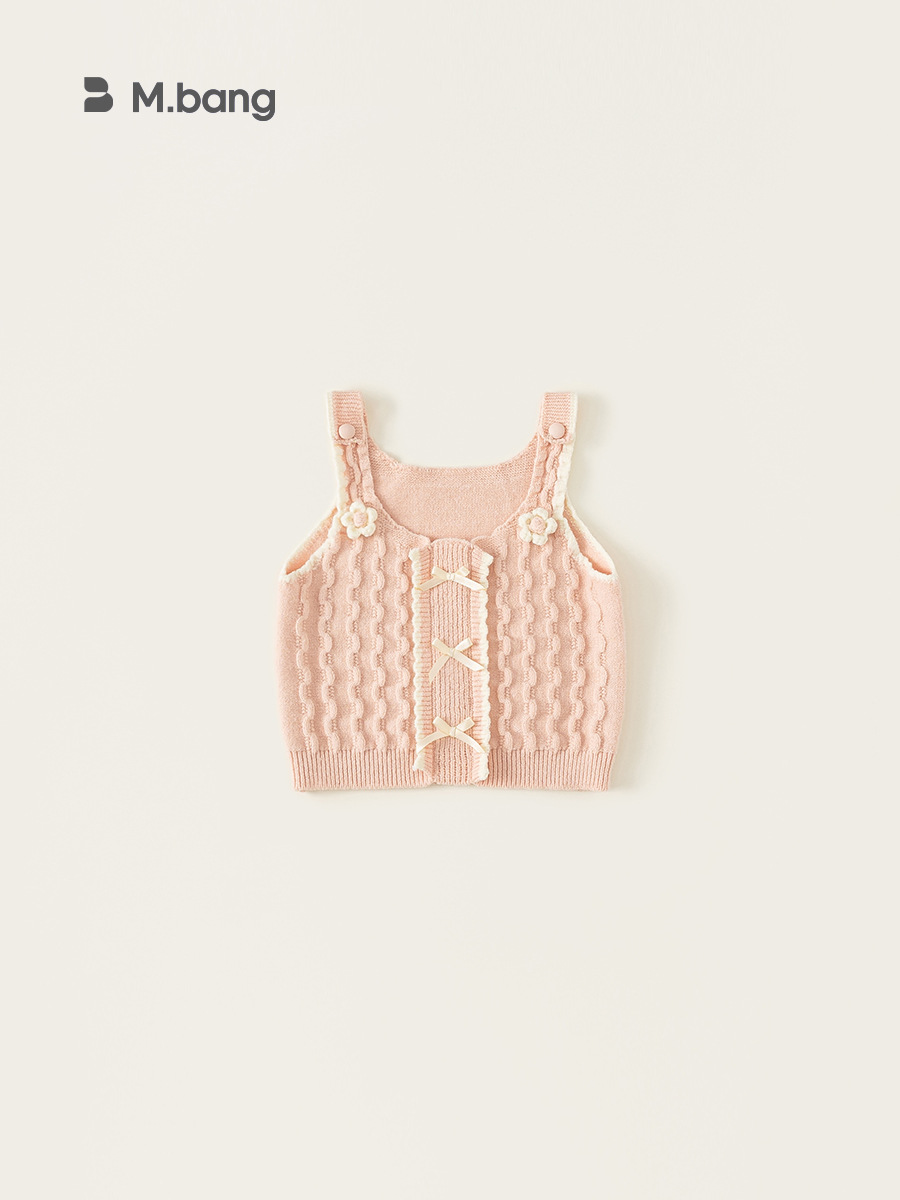 Yubao ropa infantil chaleco de tejedor para niños chaleco de primavera para niñas chaleco de primavera para niñas ropa de primavera suéter