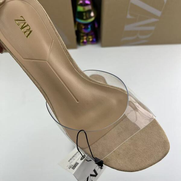 summer apricot fashionable sandals wedge heel