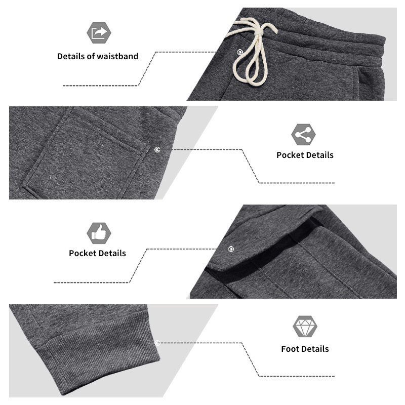 Men's Clothing Men's Heavyweight Fleece Lined Casual Sportswear Workwear Trendy Loose Suit Winter For Formal & Casual_viptrois.com