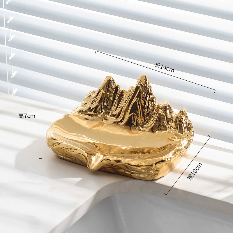 Soap holder, hygienic drying rack, light luxury style