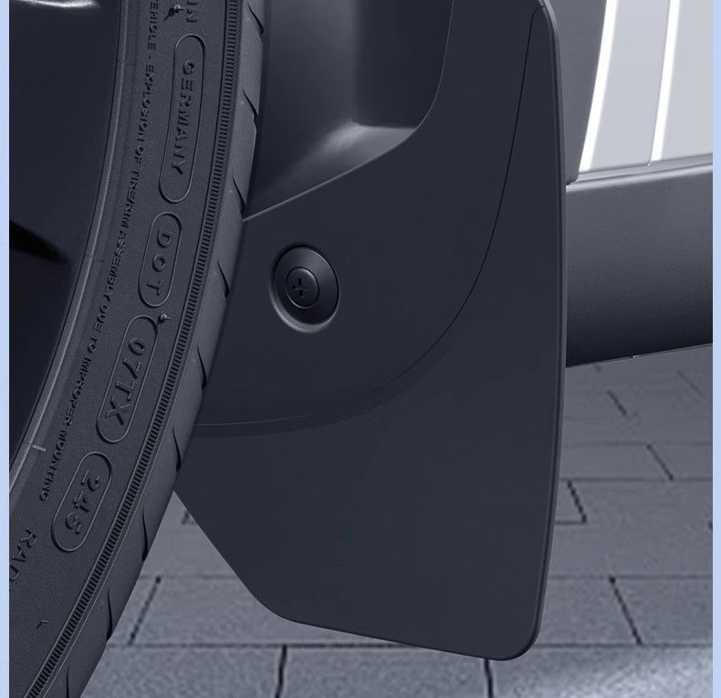 Suitable for the New Model Y3 Punch-Free Fender Modification Mudguard Leather Exterior Special Modely Accessories
