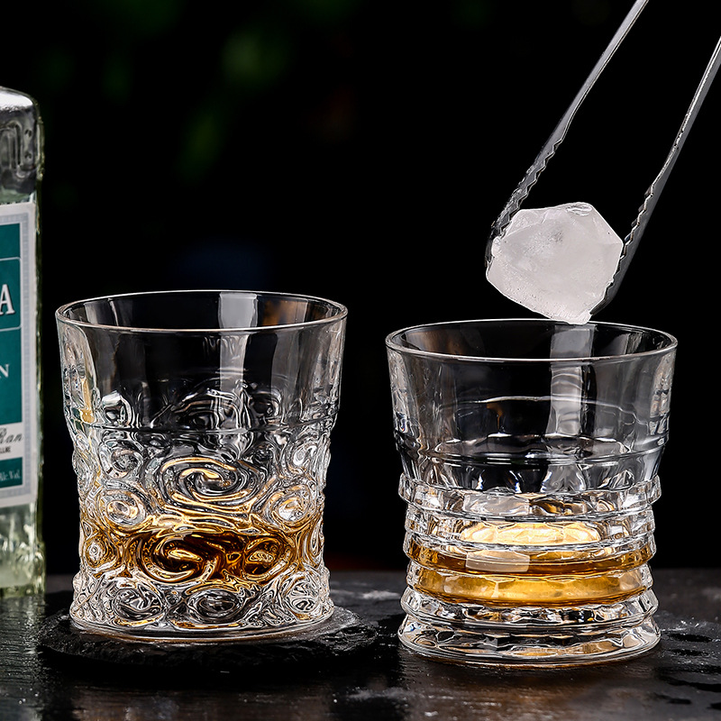 Vidrio de cristal de estilo europeo Xiangyun whisky vidrio de soda hogar vidrio de cal vidrio de vino extranjero whisky vidrio bebida taza