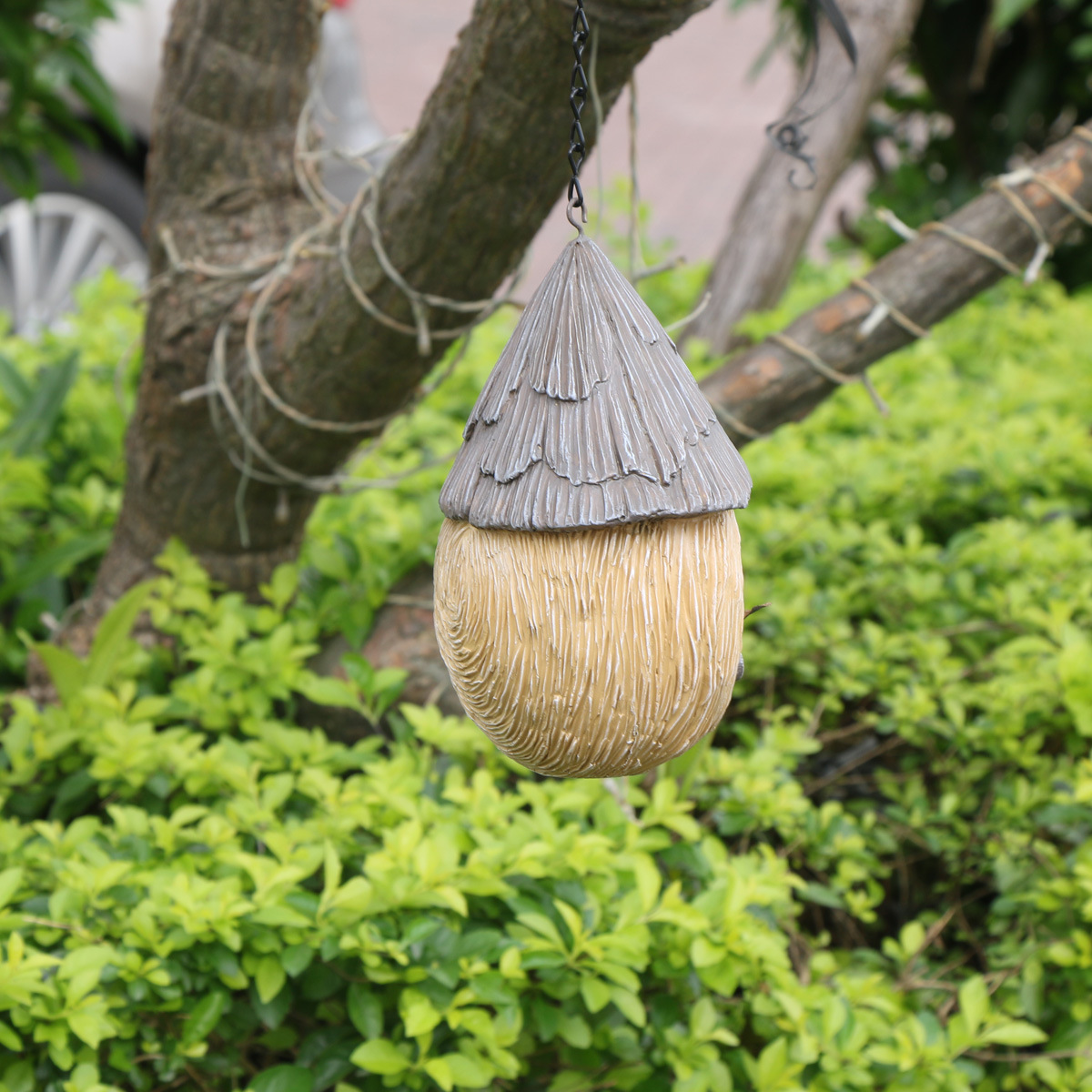 Bird House Bird Nest Garden Decoration Balcony Courtyard Tree Pendant Outdoor Decoration 2 O1CN01HhyCOU2Ineel05WkX !!2214647629331 0 cib