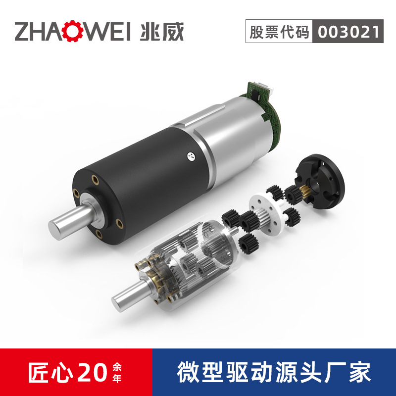 搓澡器4级齿轮箱383减速比大扭矩低噪音正反转编码器微型减速电机