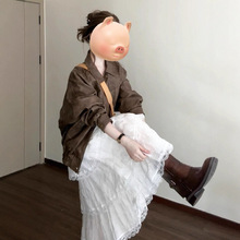 2025�¿����ﴩ�ʽ��ɫ�����B��ȹ��Ů�ļ���߅�ȼٵ���ȹ�Lȹ