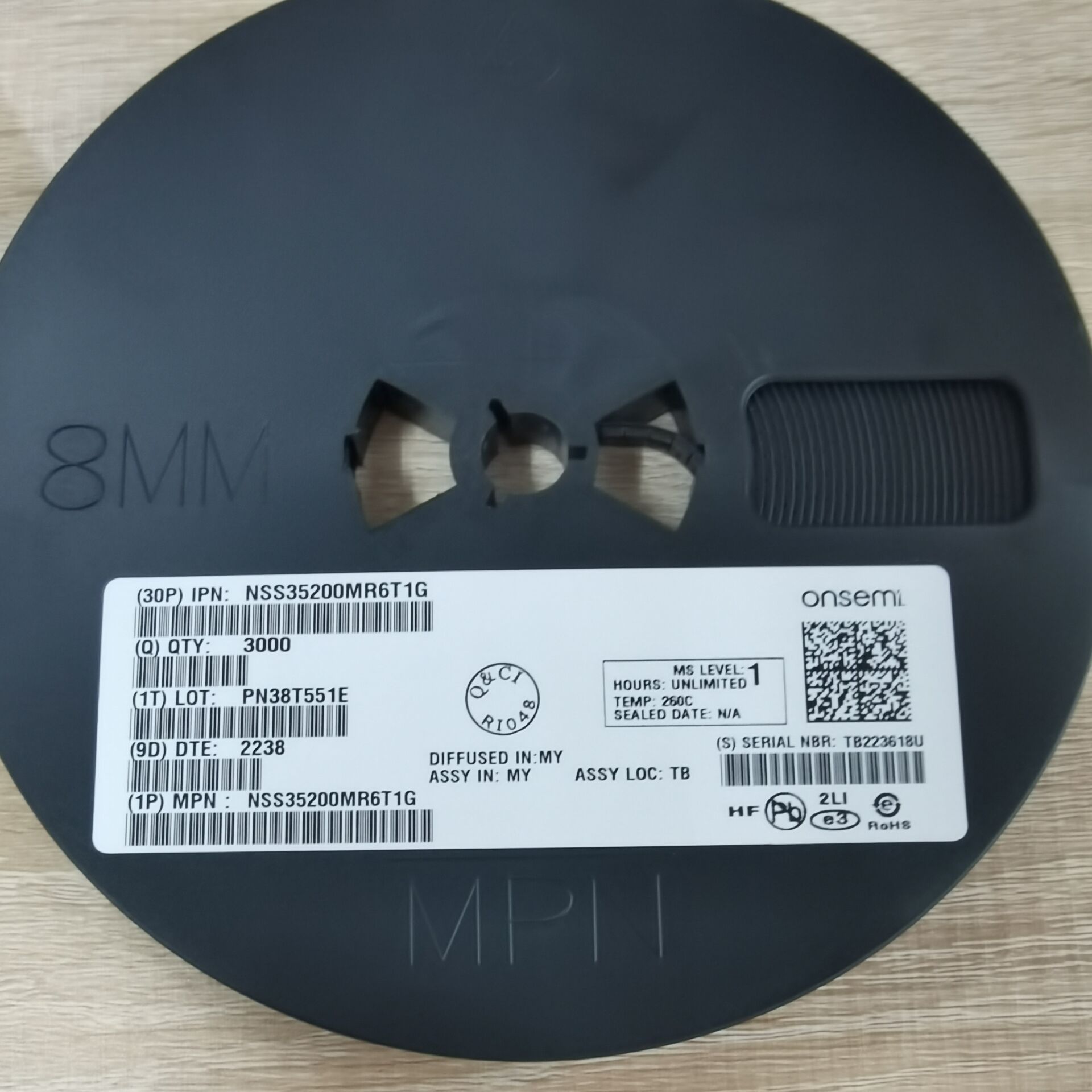 原装正品现货 NSS35200MR6T1G PNP双极三极管 30V TSOP-6询价为准