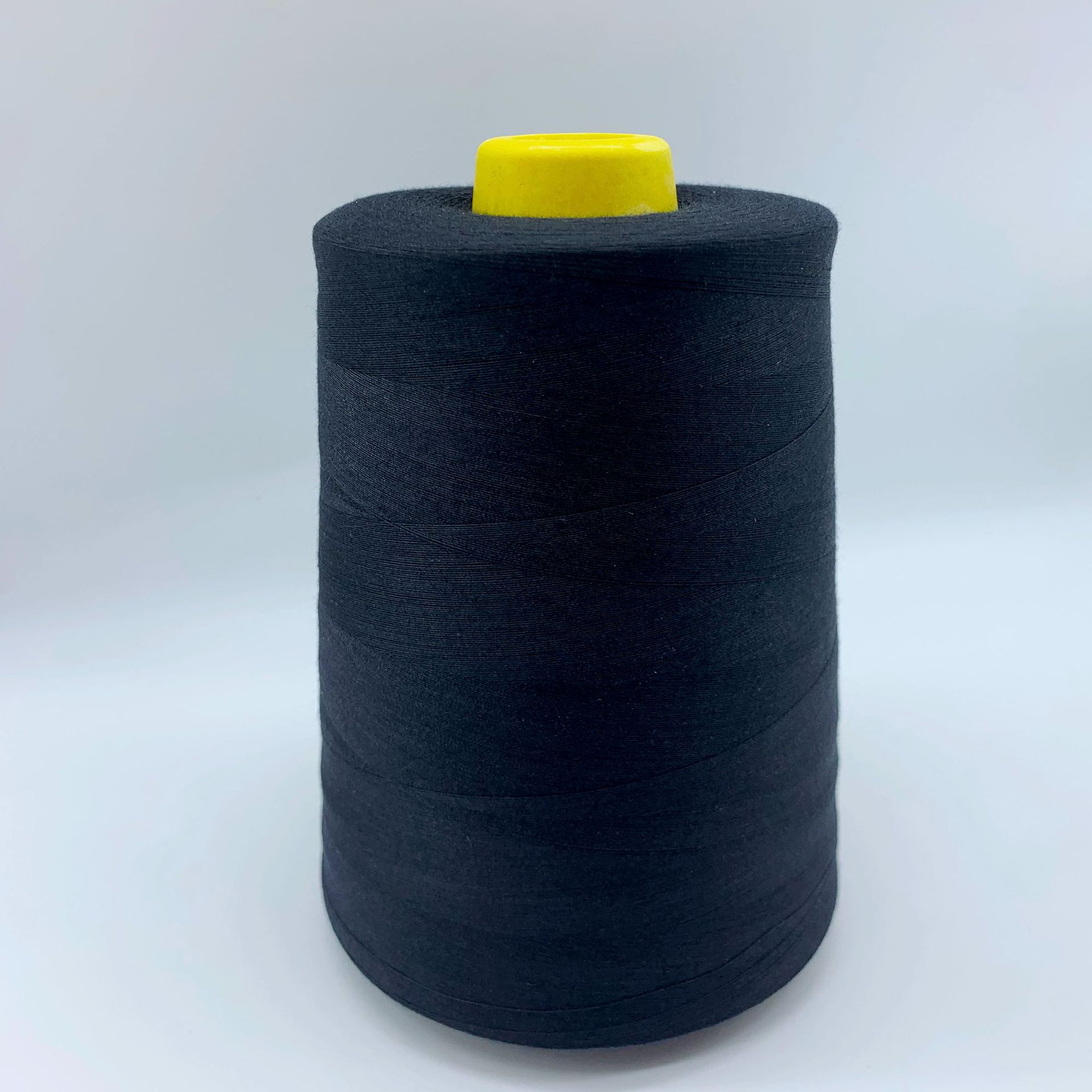 【202 중간 굵기 실】 0.5kg 검정색