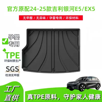 Suitable for 24-25 Geely Galaxy E5/Ex5 Car Trunk Mat, Special Car-Specific Full Tpe Trunk Mat