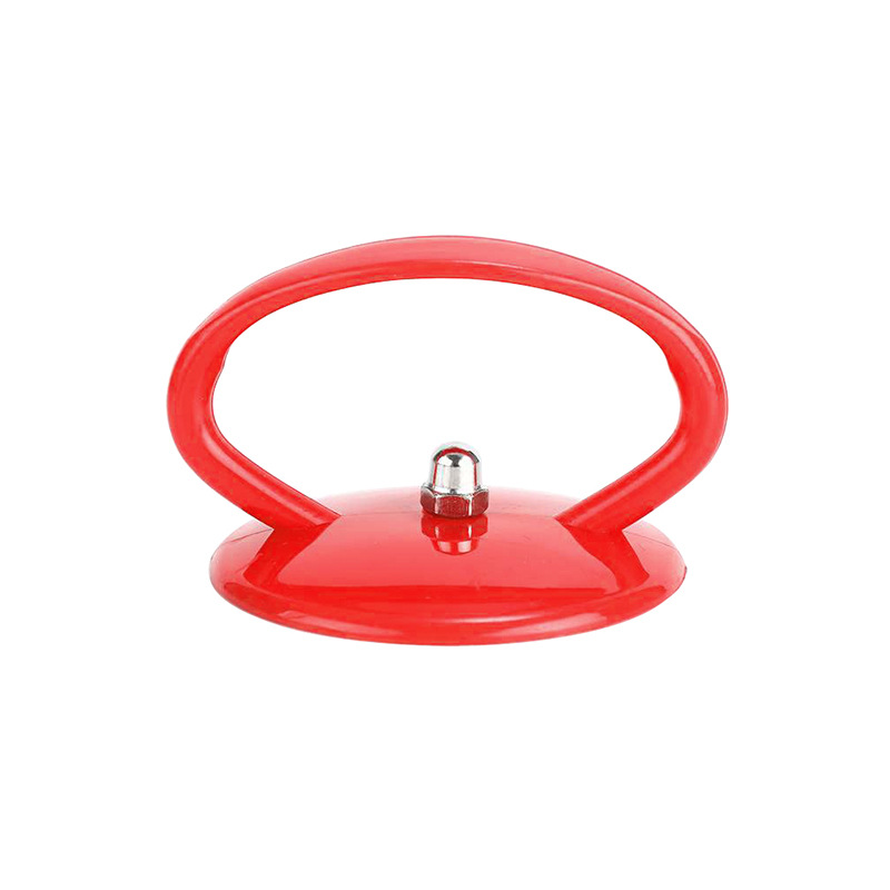 빨간 플라스틱 고온 저항 손잡이 (나사를 가진 독립적인 설치)