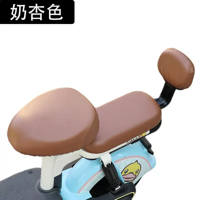 Electric car cushion: Waterproof, Sun-Proof, Heat-Insulating, Suitable - waterproof-dark-brown-front-seat-back-seat-backrest