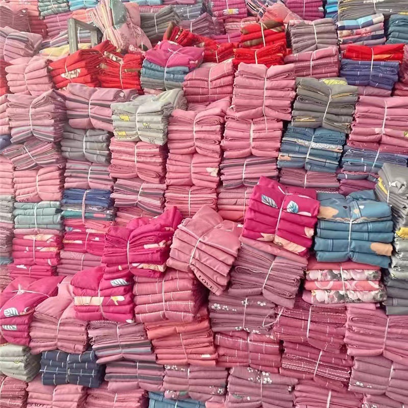 Running River Lake Street Stall Sheets Wholesale Brushed Quilt Cover Four-Piece Set Pillowcase Bedding