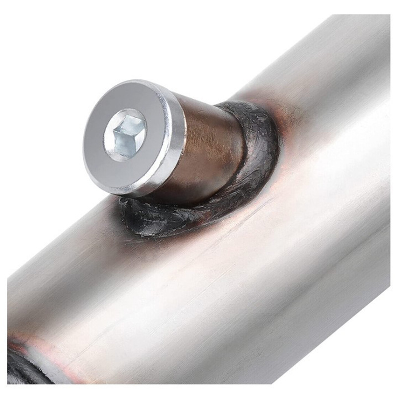 Adaptador de tubo de escape de piezas de automóvil del fabricante Tuerca de corte oblicua de 45 grados Junta de rosca Junta de soldadura M18X1.5