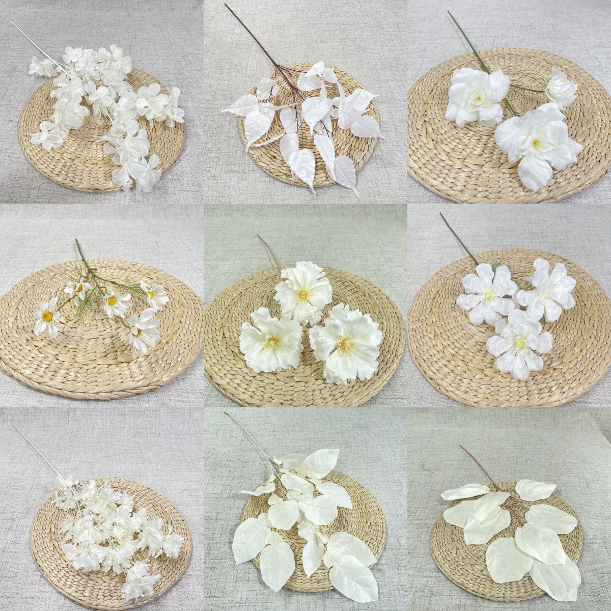 清仓处理 白色系 婚庆婚礼堂花材  吊顶地排花