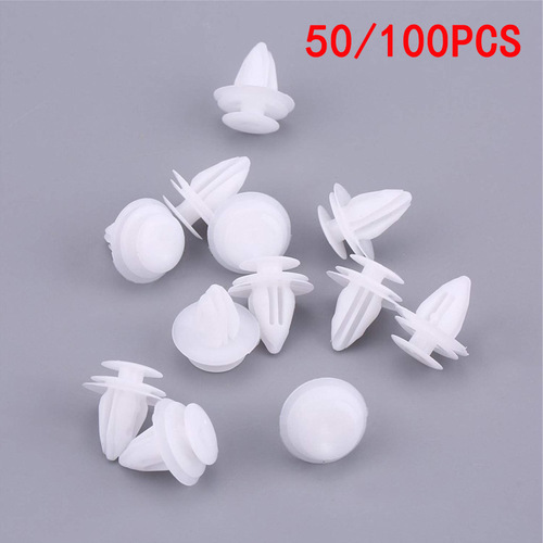 Alibaba.com 100PCS Car Trim Fasteners with Seals for Selling Well Door Trim Fixing Clips Cross-border Supply