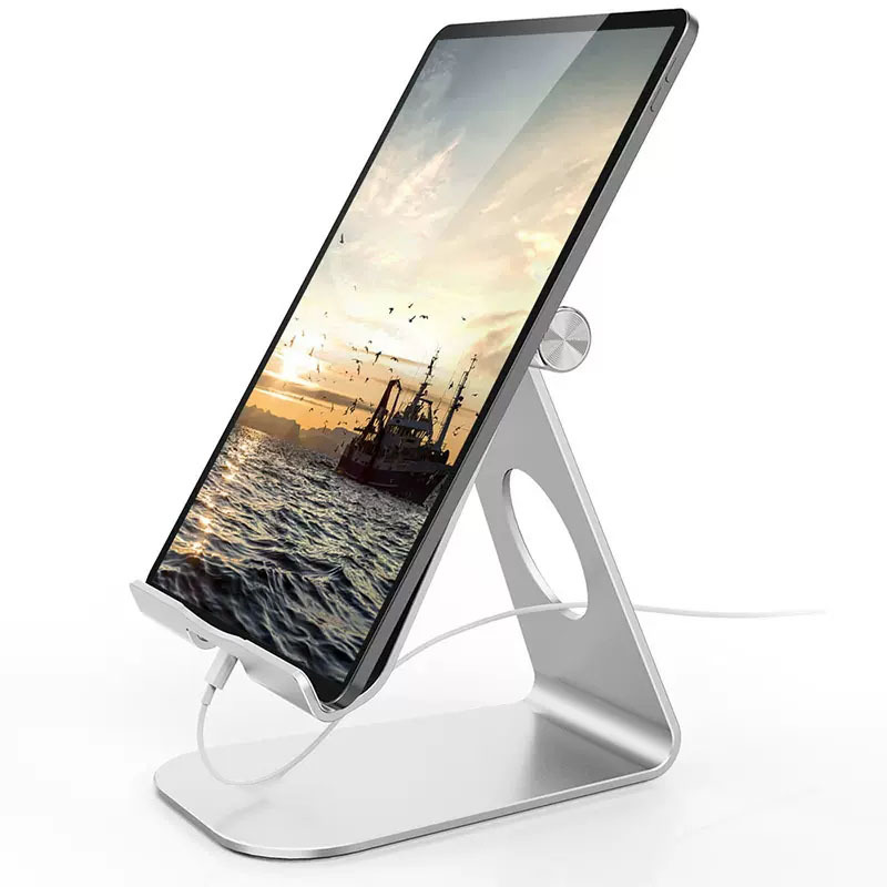 Tablet stand, desktop phone stand, aluminum alloy foldable live streaming and movie-watching stand for tablets and computers, Amazon
