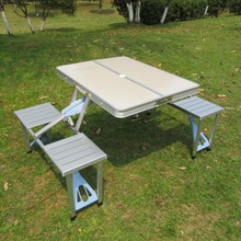 折疊桌戶外擺攤地推展業便攜式折疊桌子簡易家用小桌子折疊餐桌椅
