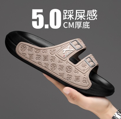 Zapatillas para hombres 2025 nuevo anti-deslizante al aire libre explosivo juvenil zapatillas deportivas de playa