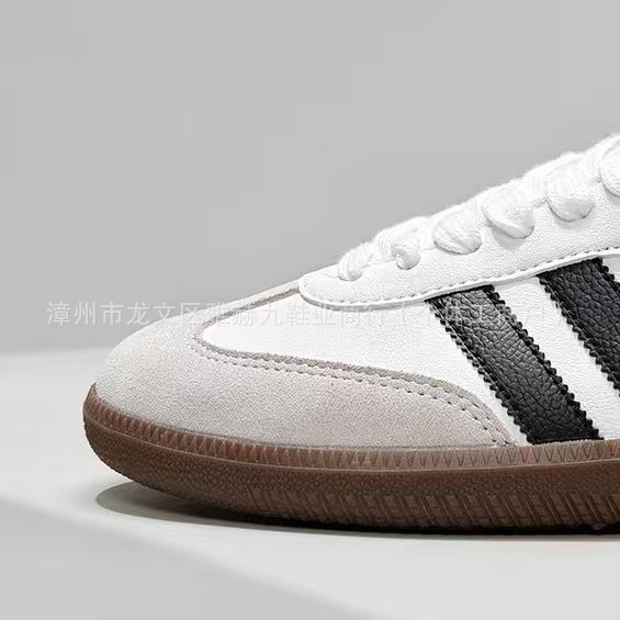 Putian Shoes Samba Vegan Og Samba Flat-Soled Training Football Versatile Low-Top First-Layer Flat-Heeled Casual Shoes